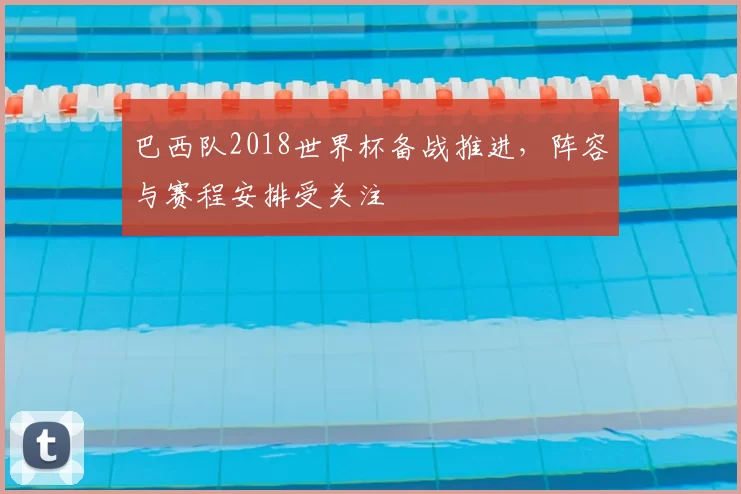 巴西队2018世界杯备战推进,阵容与赛程安排受关注
